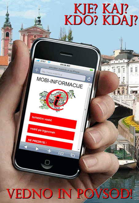 Mobiinfo, vedno in povsod
